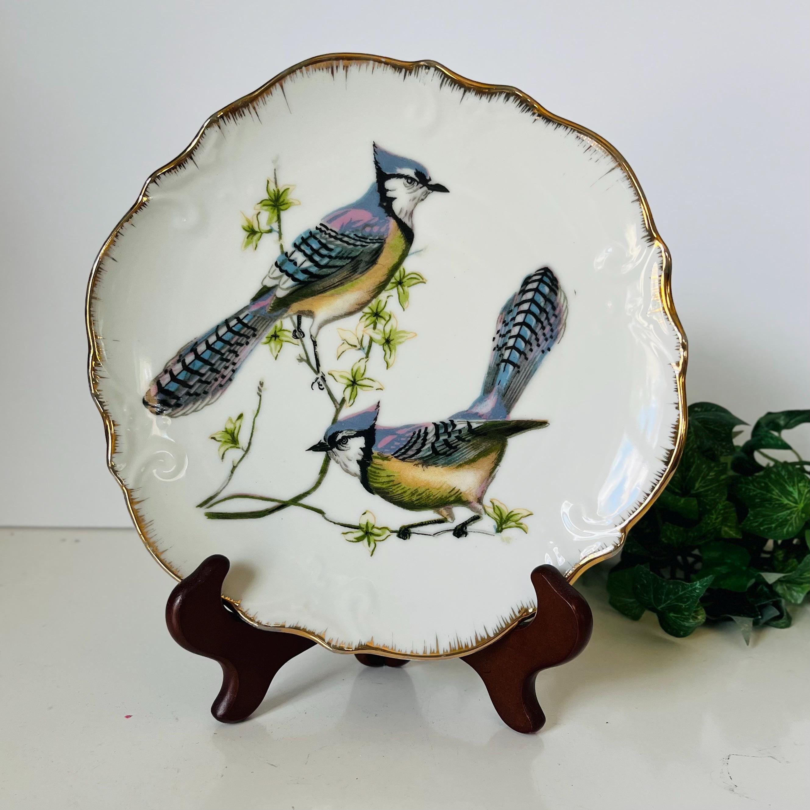 Vintage Bird Plates - Etsy