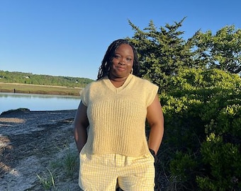 Amara Vest Knitting Pattern