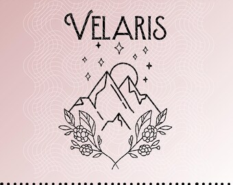 Velaris Acotar SVG cut file, digital PNG, A Court of Thorns and Roses, throne of glass digital Cricut svg, Sarah j Maas