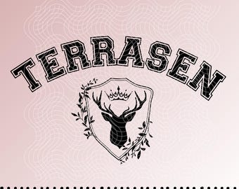 Terrasen white stag Throne of Glass SVG Cricut cut file, png digital download, Sarah j Maas, you do not yield SJM Vinyl Decal file