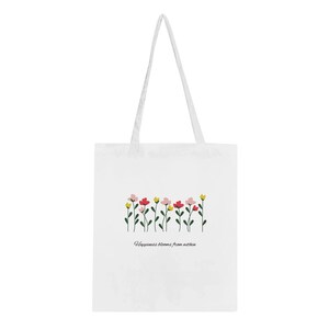 Classic Tote Bag - Happiness blooms from within