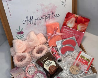 Deluxe Pamper Gift Box for Women: Self-Care Spa Hamper