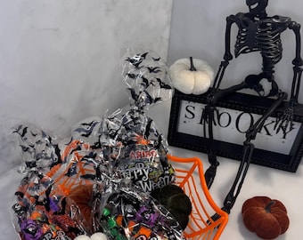 Halloween Treat Bag | Sweets, Bubbles & Glitter Tattoo Party Favor