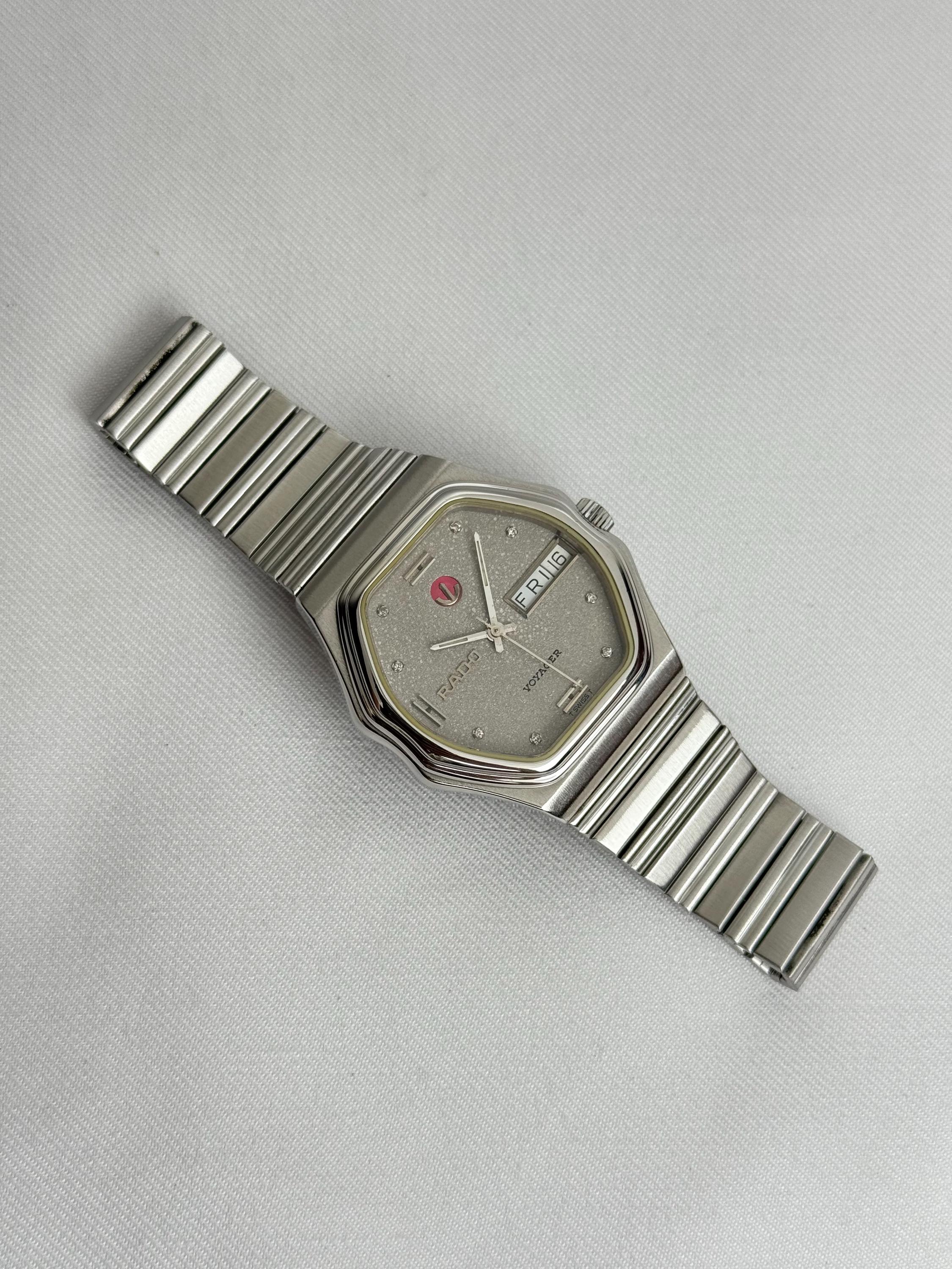 ヴィンテージ ラドー ボイジャー デイデイト オートマチック — スイス