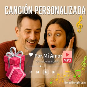 Personalized Song / Custom Lyrics and Music / Unique Musical Gift / MP3 Digital Download / For Anniversaries, Weddings, Birthdays
