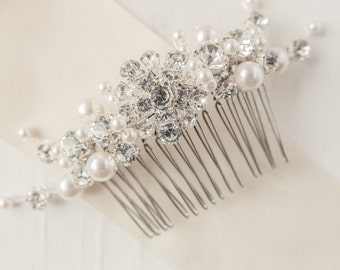 Pearl Bridal Comb, Wedding Comb, Pearl Comb, Bridal Accessories, Vintage Inspired Comb, Bridal Comb, Wedding Accessories, Vintage Comb