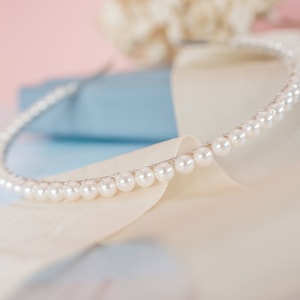 Pearl Bridal Headband, Pearl Headband, Bridal Headband, Wedding Headband, Bridesmaid Headband, Handmade Pearl Headband, Pearl Tiara