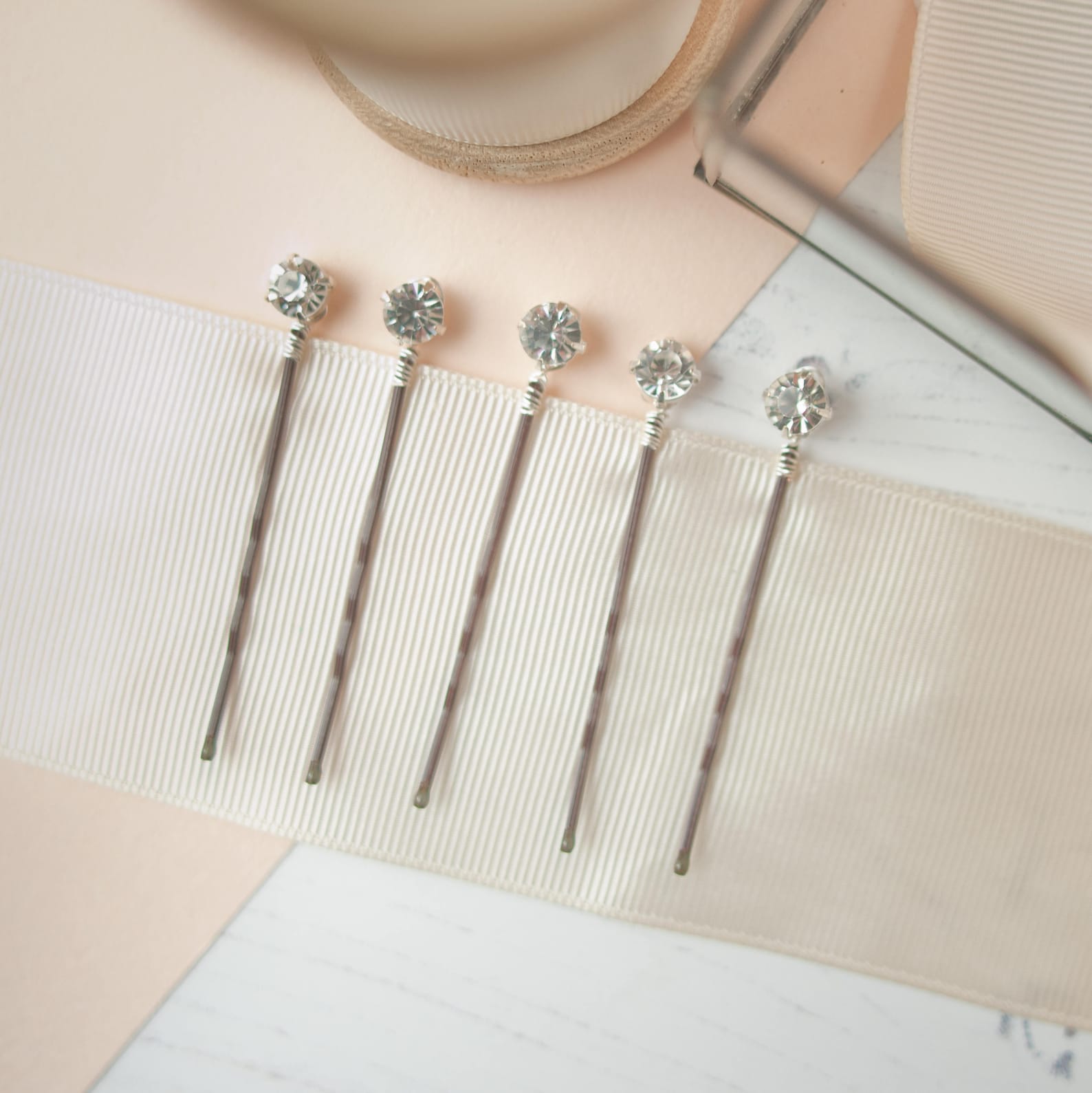 Diamante Hair Slides Diamante Bobby Pins Rhinestone Hair Etsy UK