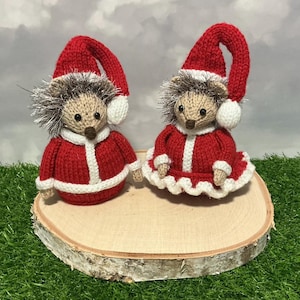 Mr and Mrs Hogmas  chocolate orange cover knitting pattern