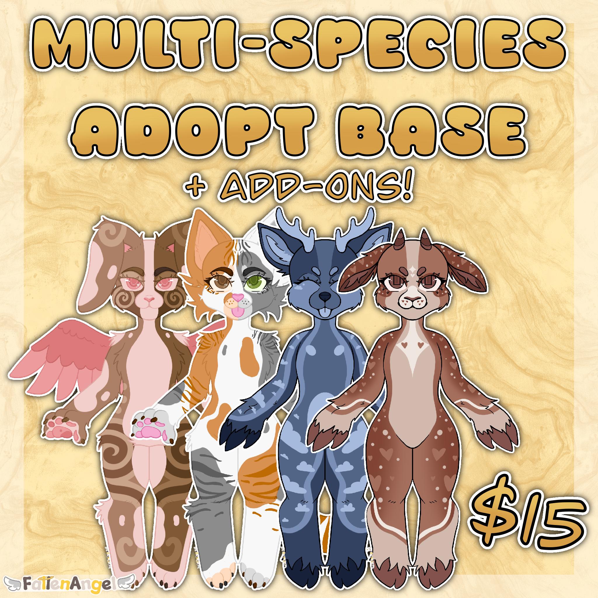Multi-species Adopt Base - Etsy