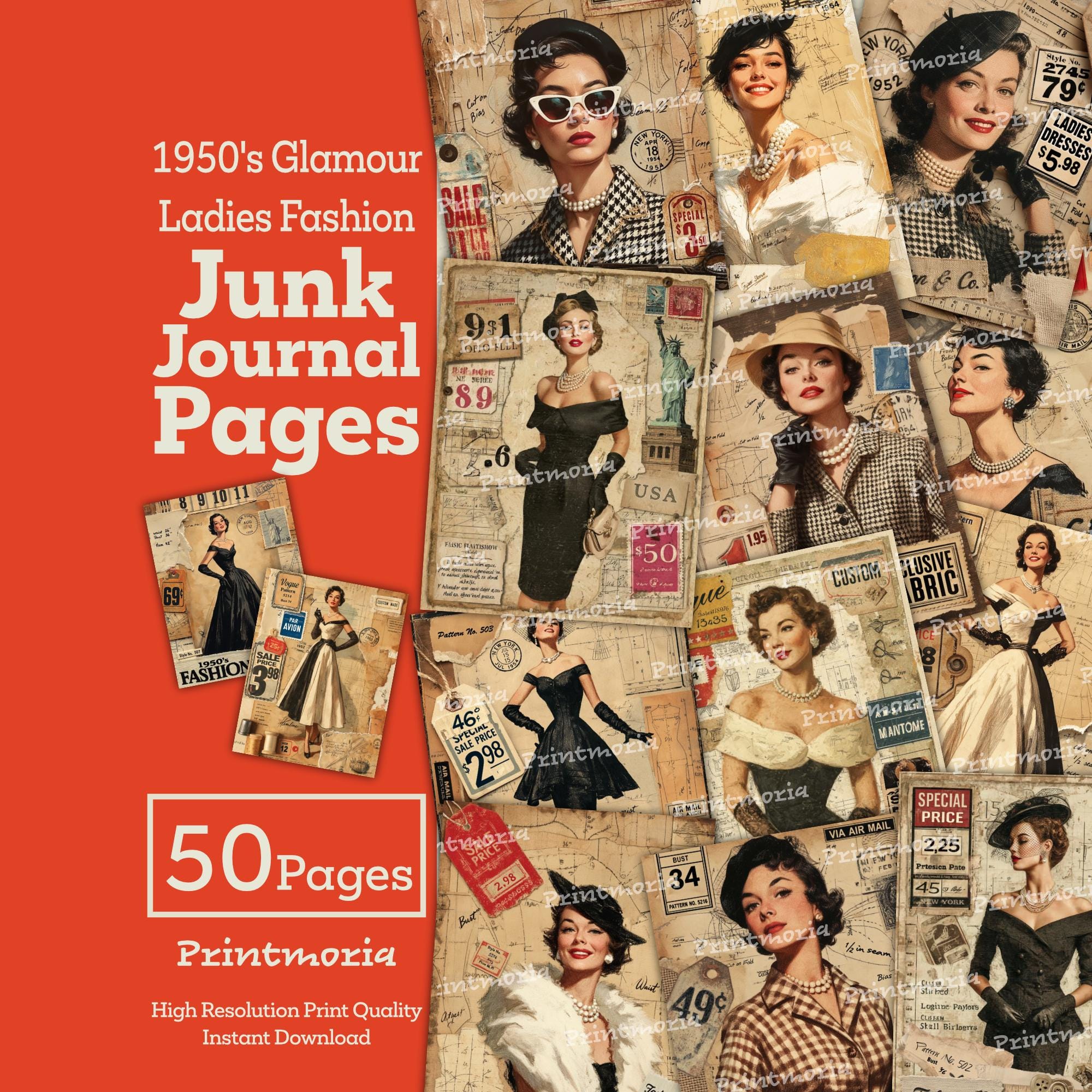 1950s 50s Fashion - Etsy Canada