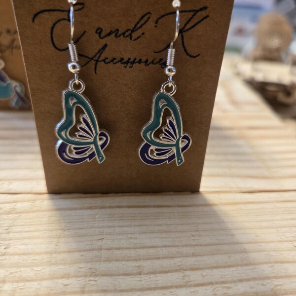 Suicide Awareness Earrings