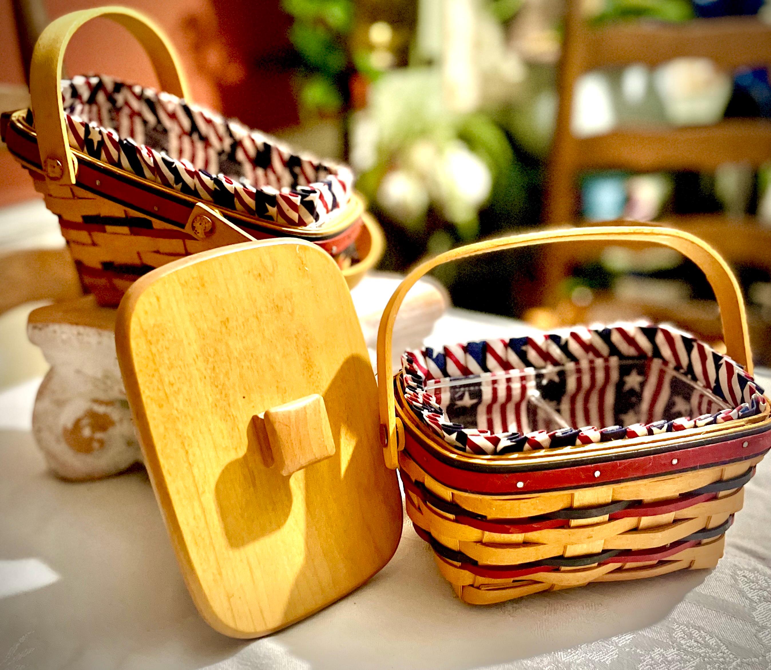 Longaberger Sleigh Basket - Etsy