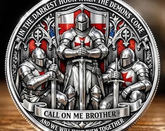 Monete commemorative dell'amicizia e della fratellanza, monete commemorative dei Cavalieri della Tavola Rotonda, "Chiamami fratello"