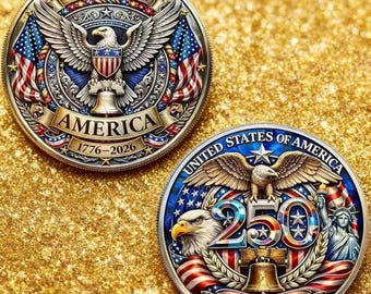 Monedas conmemorativas del 250.º aniversario de Estados Unidos, 1776-2026