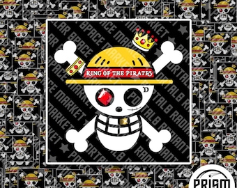 KiNG OF THE PiRATES STICKER