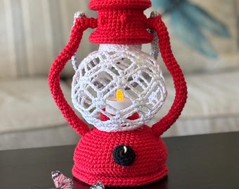 Laterne Häkelanleitung | Amigurumi | LED Teelichthalter | PDF-Schnittmuster