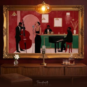 African American Art | Bar Cart Art | Retro Music Print | DA00176 image 5
