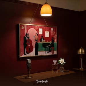 African American Art | Bar Cart Art | Retro Music Print | DA00176 image 7