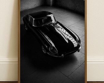 Jaguar E-Type Fine Art Print | Classic Car Photography