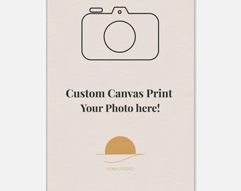 Gepersonaliseerde fotocanvasafdruk | Aangepaste muurkunst