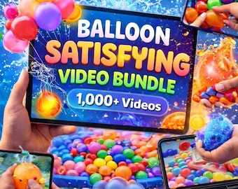 Más de 1000 vídeos virales de ASMR para redes sociales (descarga digital)