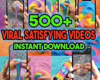 Más de 1500 vídeos virales de ASMR para redes sociales (descarga digital)