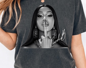 Gira Little Miss Drama 2026 inspirada en Cardi B, camiseta PNG, camiseta vintage de concierto de rap, regalo para fan de "Am I The Drama", camiseta gráfica con colores cómodos