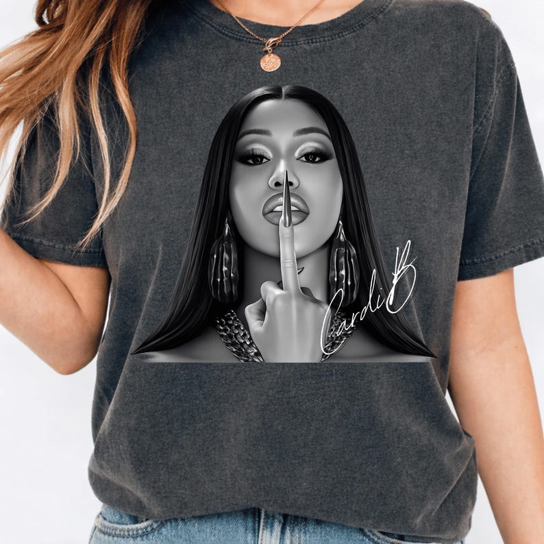 Cardi B Little Miss Drama Tour PNG, Rapper Tour Shirt Design, Musikfan ...