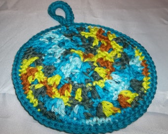 Crochet potholder/hot pad/trivet