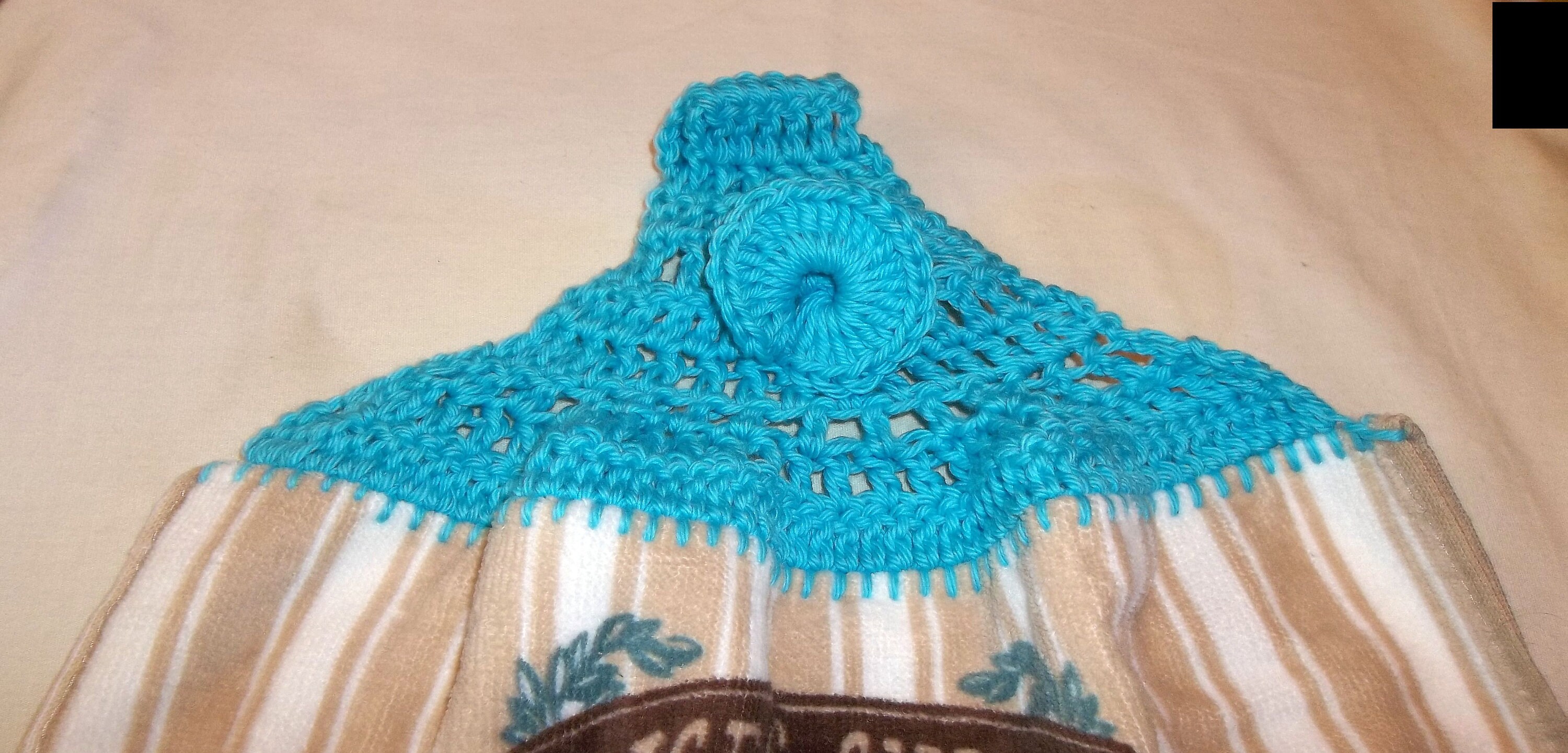 Toalla de cocina superior de ganchillo | Etsy