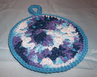 Crochet pot holder