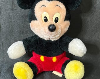1980年代のヴィンテージディズニーランドミッキーマウスぬいぐるみ16