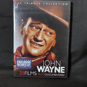 John Wayne Tribute Collection DVD Set – 25 Classic Films + Exclusive Documentary Featurette
