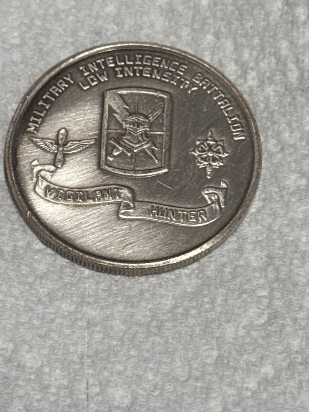 Intelligence Battalion “vigilant Hunter” Commander’s Coin of Excellence ...
