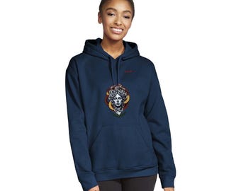 Felpa con cappuccio Medusa, felpa con cappuccio con mitologia greca, felpa streetwear gotica, regalo Dark Academia, felpa con cappuccio unisex artistica