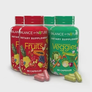 Fruit and veggies 180 Capsules