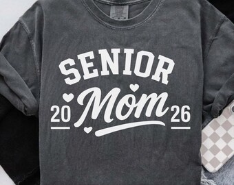 Football Senior Mom 2026 SVG: Proud Mom Design (Digital Download