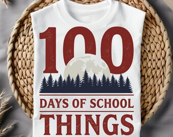 100 dagar av lärande saker Png-fil, roligt lärarordspråk