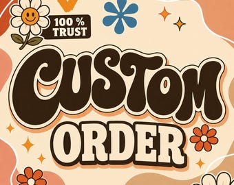 Custom Design Order, Personalized PNG Clipart, T-Shirt Artwork (Digital Download)