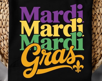 Mardi Gras SVG Png, Fat Tuesday SVG, Louisiana Carnival , Fleur De Lis Svg, Mardi Gras Shirt, Mardi Gras Beads Png and Svg Files for Cricut