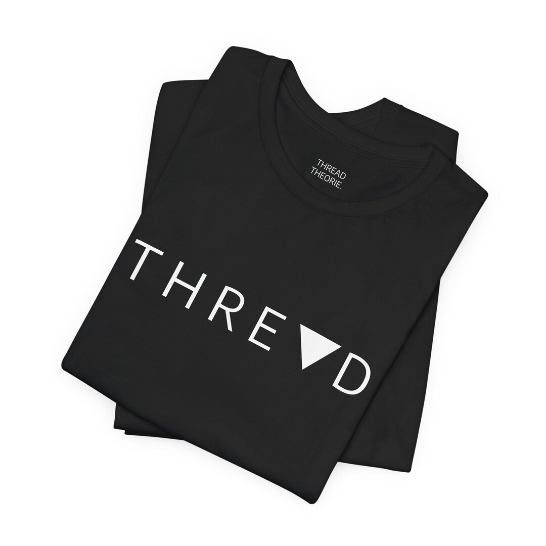 THREVD Minimal Graphic Tee | Modern Minimalist T-shirt - Etsy UK