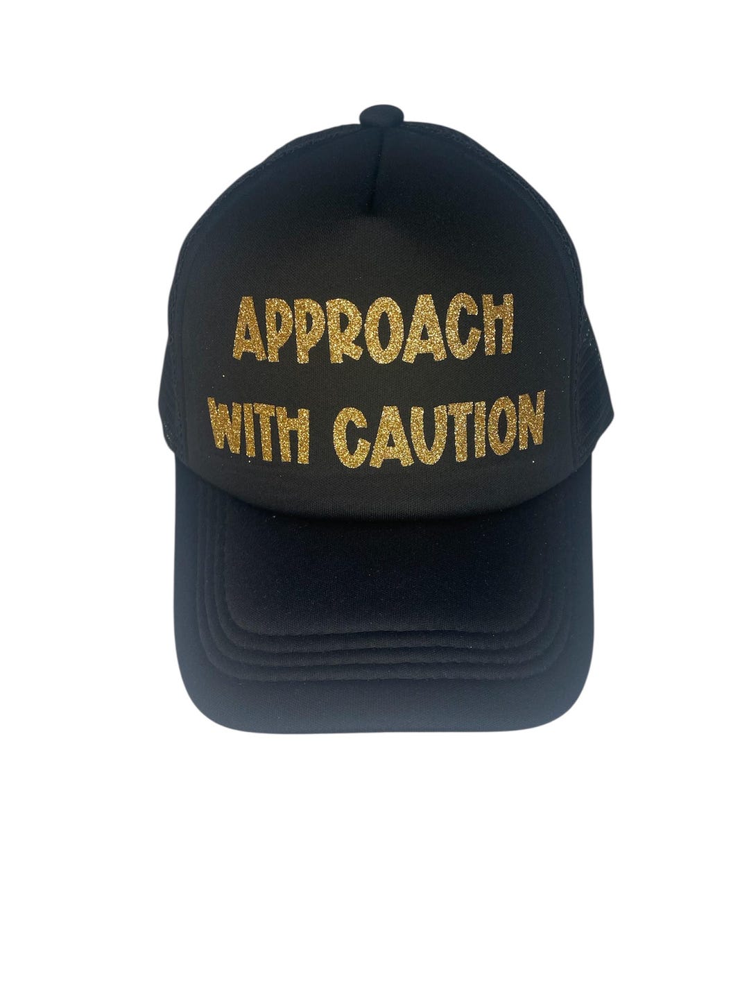Approach With Caution Trucker Hat - Etsy