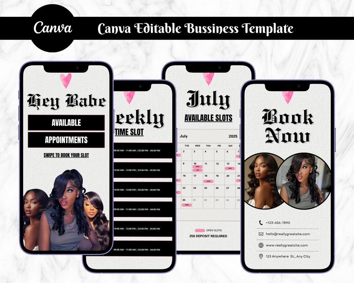 Newspaper Acuity Scheduling Instagram Story Template: Weekly ...