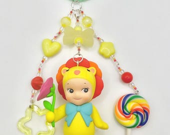 Sonny Angel keychains - super cutesy handmade colorful accessory for bags or keys
