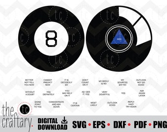 CUSTOM Answers in a Fortune Telling 8 Ball 