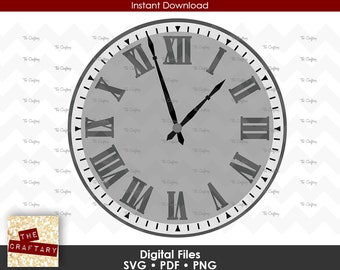 Clock Face | Alarm | Steampunk | Steam Punk | Time SVG File