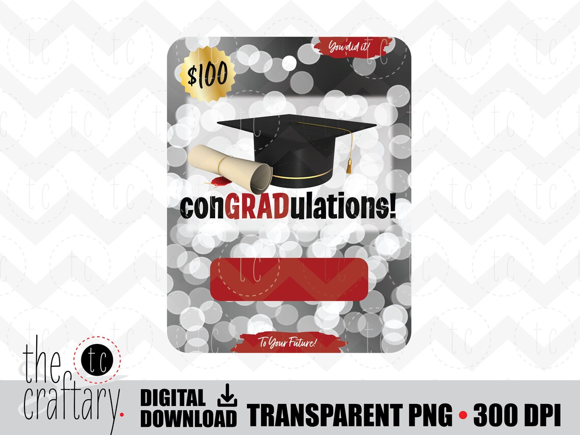 Printable Graduation Congradulations Congratulations Money Card Holder ...