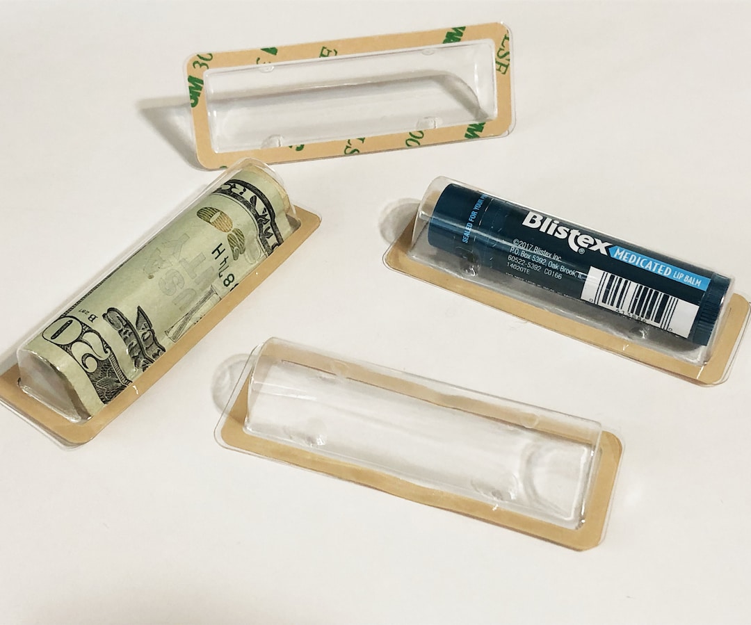 Lip Balm Blister Package With Adhesive Chapstick Packaging Cash Money