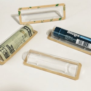 Lip Balm Blister Package with Adhesive | Chapstick Packaging | Cash Money Card Pack | Pouch Dome